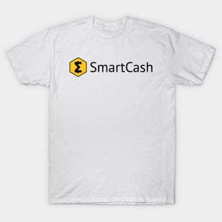 SmartCash Wordmark Logo Yellow Background T-Shirt